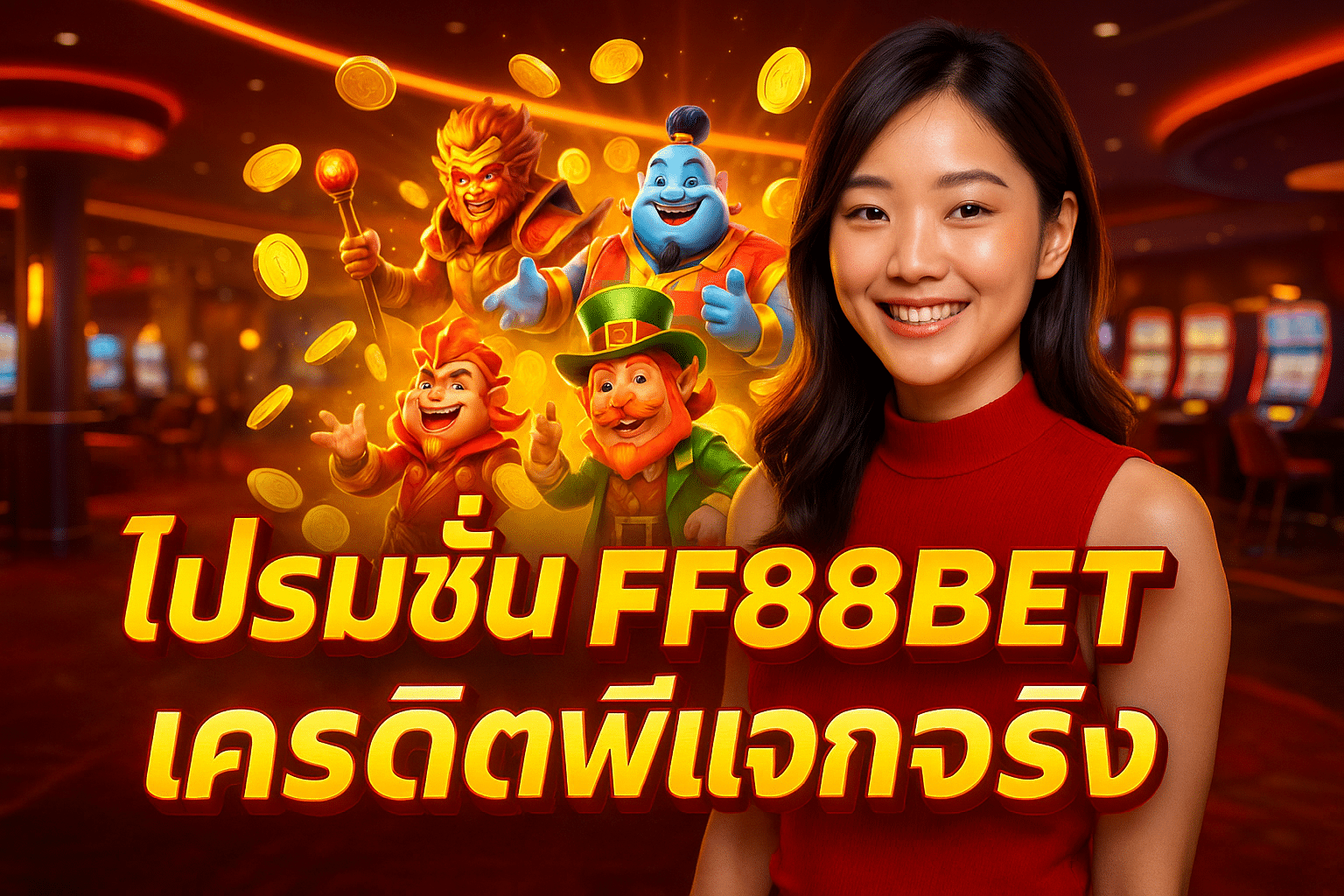 โปรโมชั่น FF88BET เครดิตฟรี แจกจริง